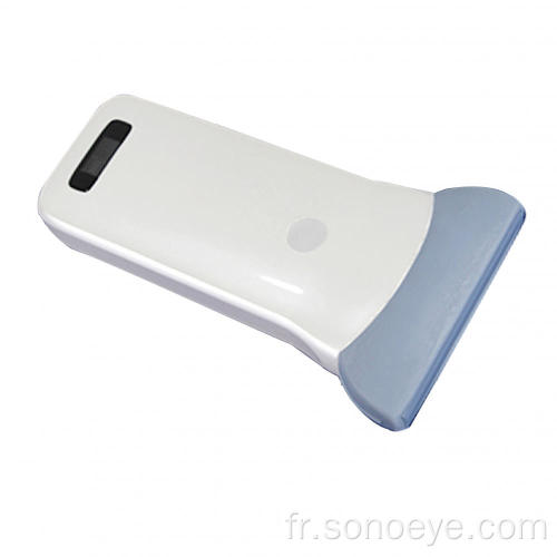 Scanner ultrasonore sans fil de sonde linéaire super largeur